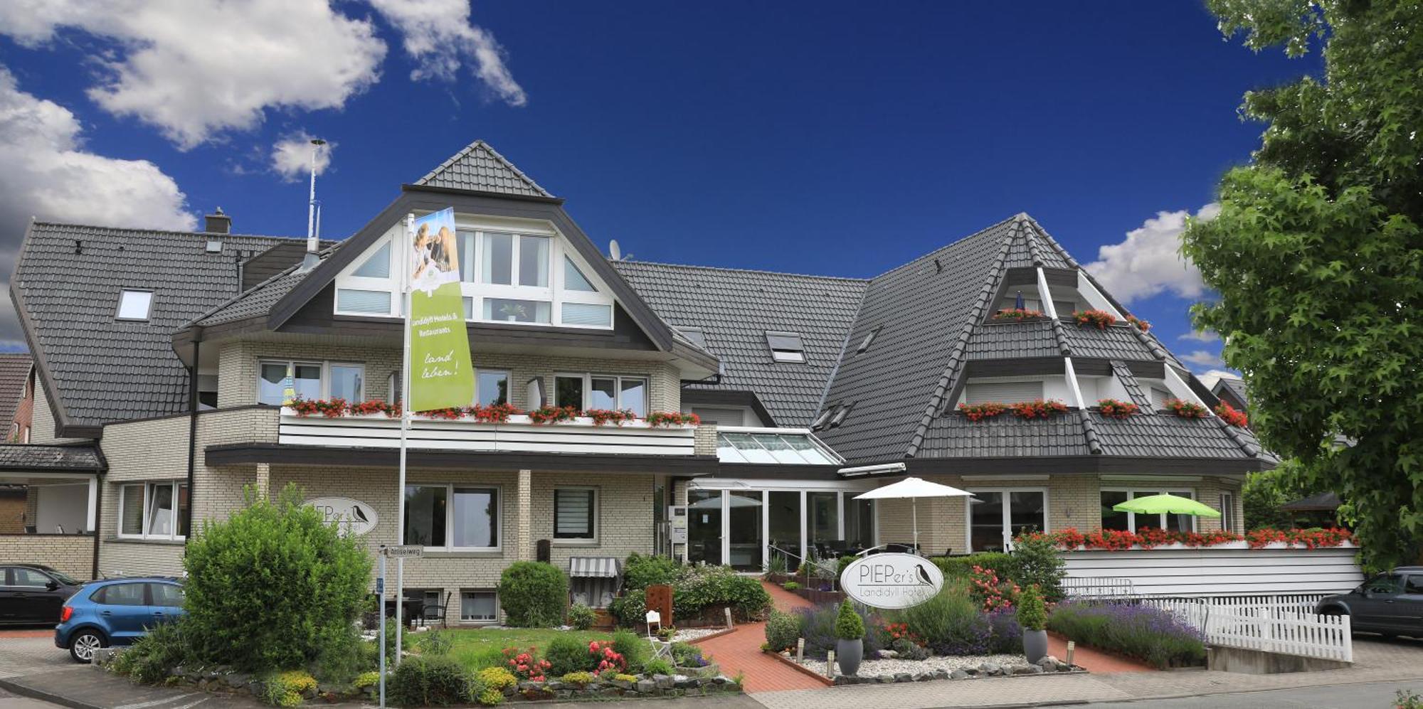 Piepers Landidyll Hotel Bad Laer Exteriér fotografie